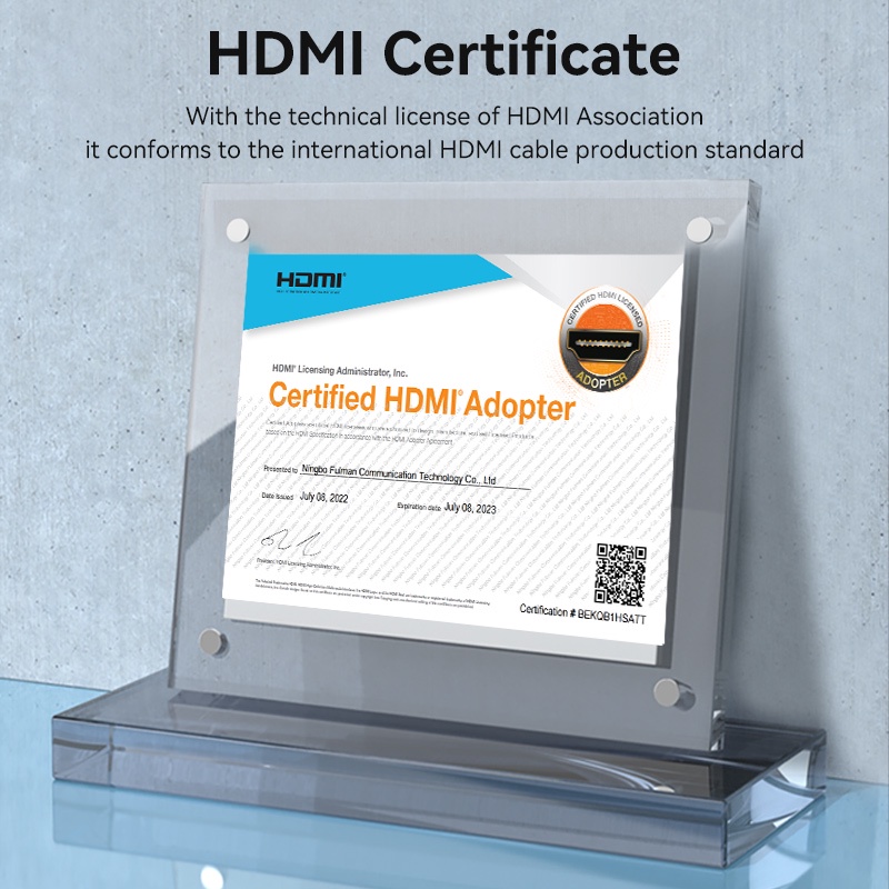 Vention Original HDMI Cable 2.1 8K 4K 60Hz 3D 2160P HDMI Cable 2.0 for Monitor