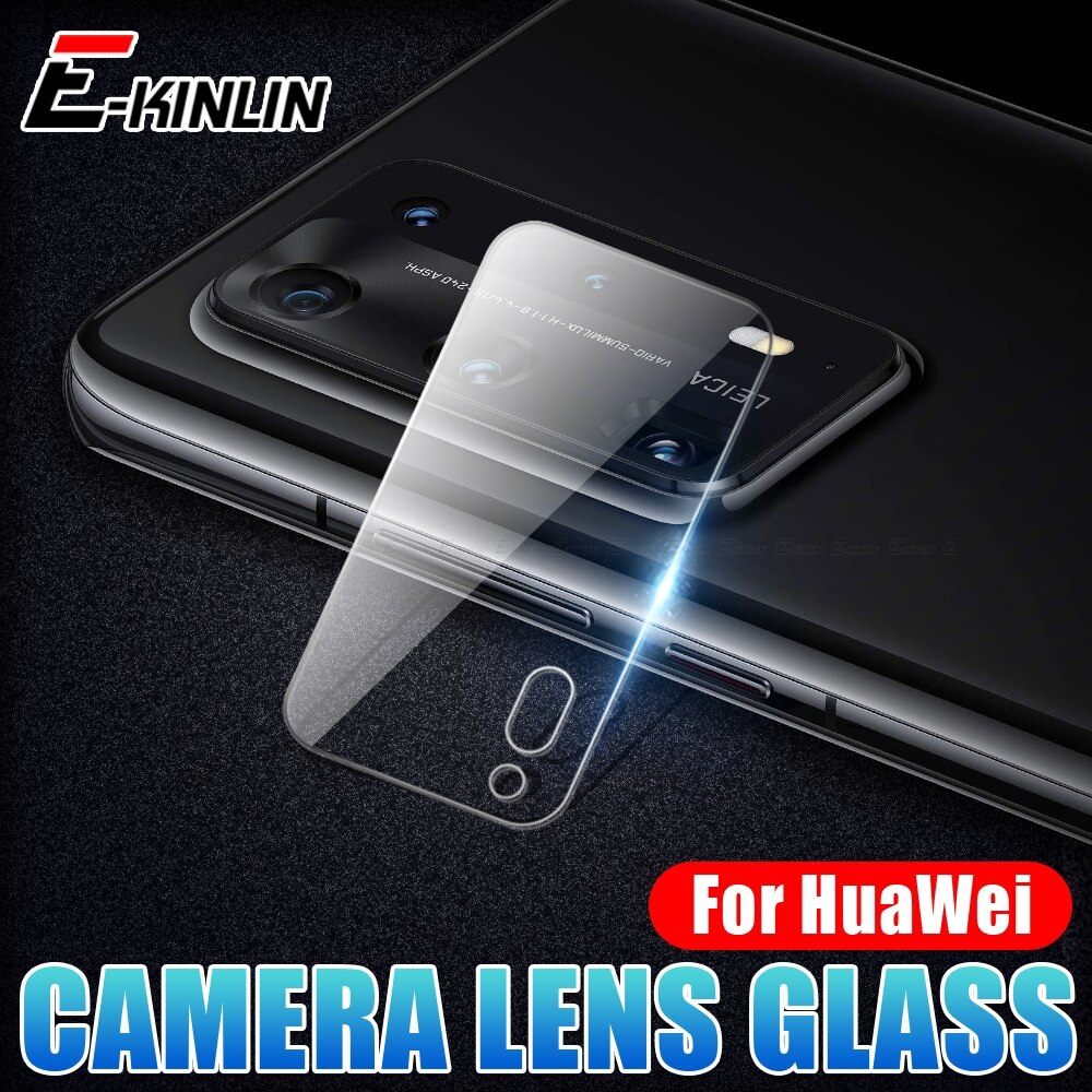 HuaWei P40 Pro Lite E Back Camera Lens Soft Flexible Tempered Glass Protector Protective Film ...