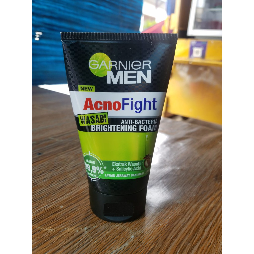 Garnier Men Acnofaight Wasabi 100ml Shopee Singapore