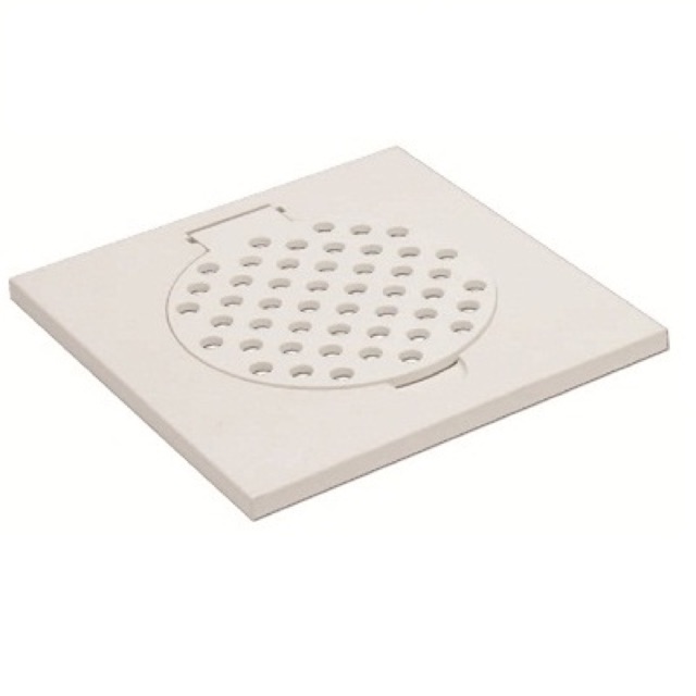 Techplas 6x6 inch PVC toilet floor trap grating plastic Shopee Singapore