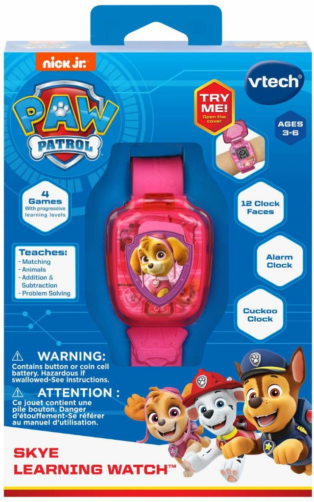 vtech paw patrol skye learning watch