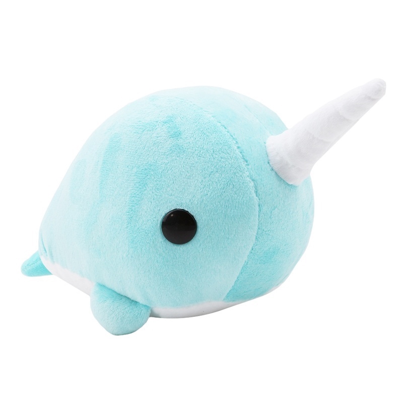 giant stuffed narwhal