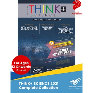 [Complete Collection] Think+ SCIENCE 2021 - Ages 12 Onwards (5 issues) // Nurture Craft