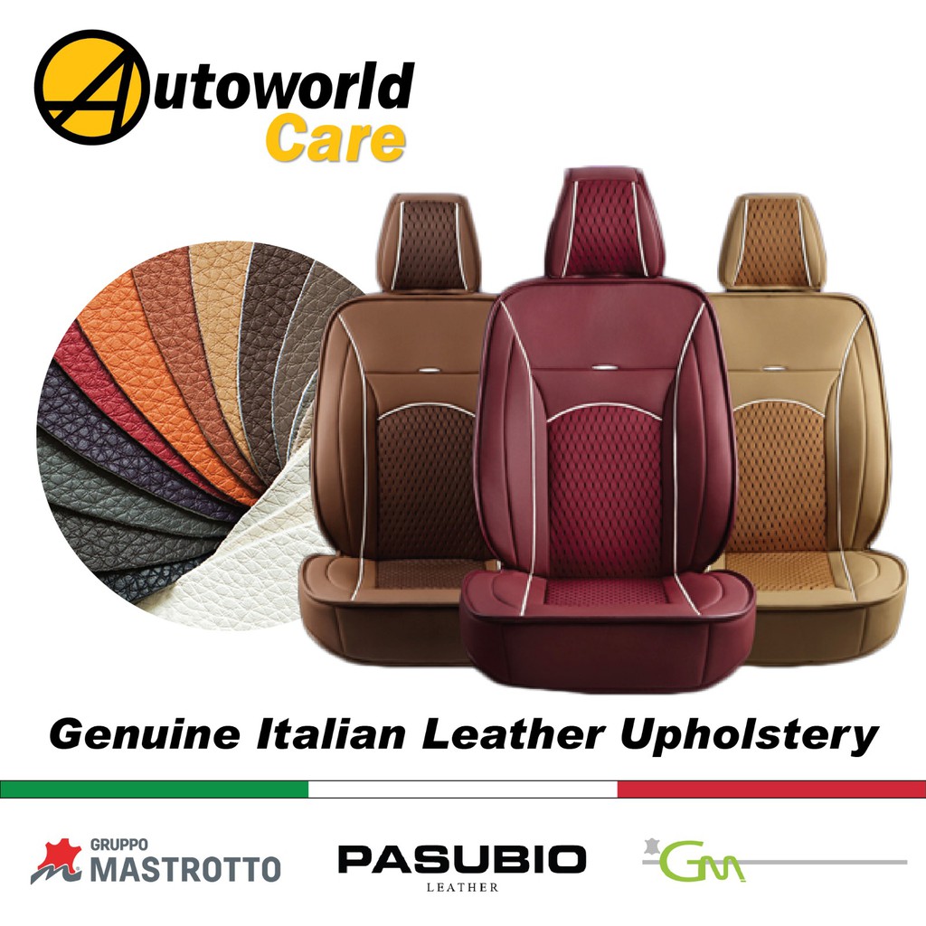 Autoworld Care Genuine Italian Leather Upholstery Shopee Singapore