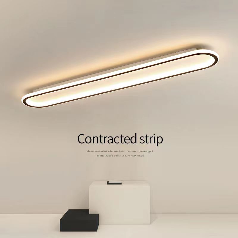 Led Long Ceiling Light Modern Minimalist Strip Cloakroom Aisle Balcony