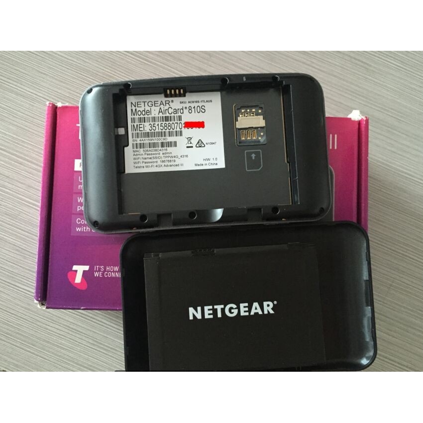 Netgear Aircard Ac810s 810s Cat11 600m 4gx Advanced Iii 4g Hotspot Wifi Router Shopee Singapore