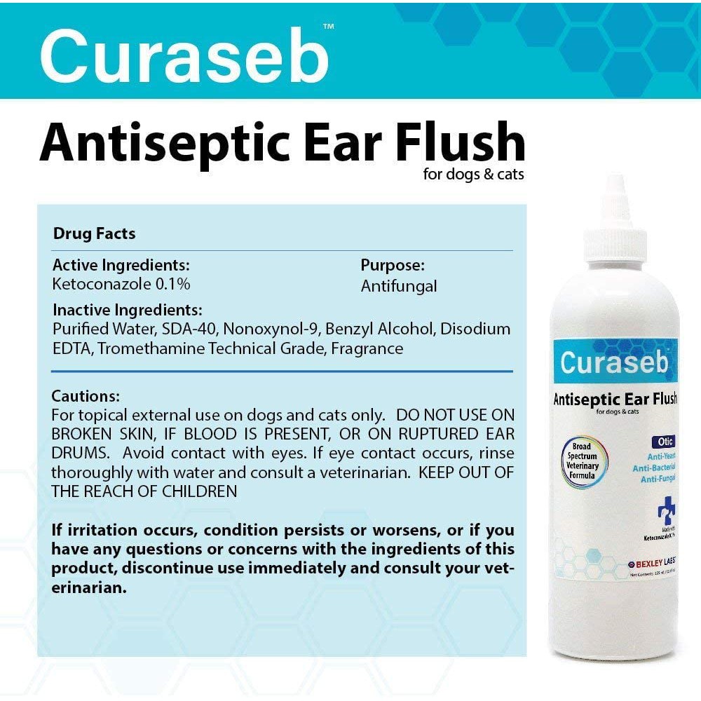 curaseb antiseptic ear flush