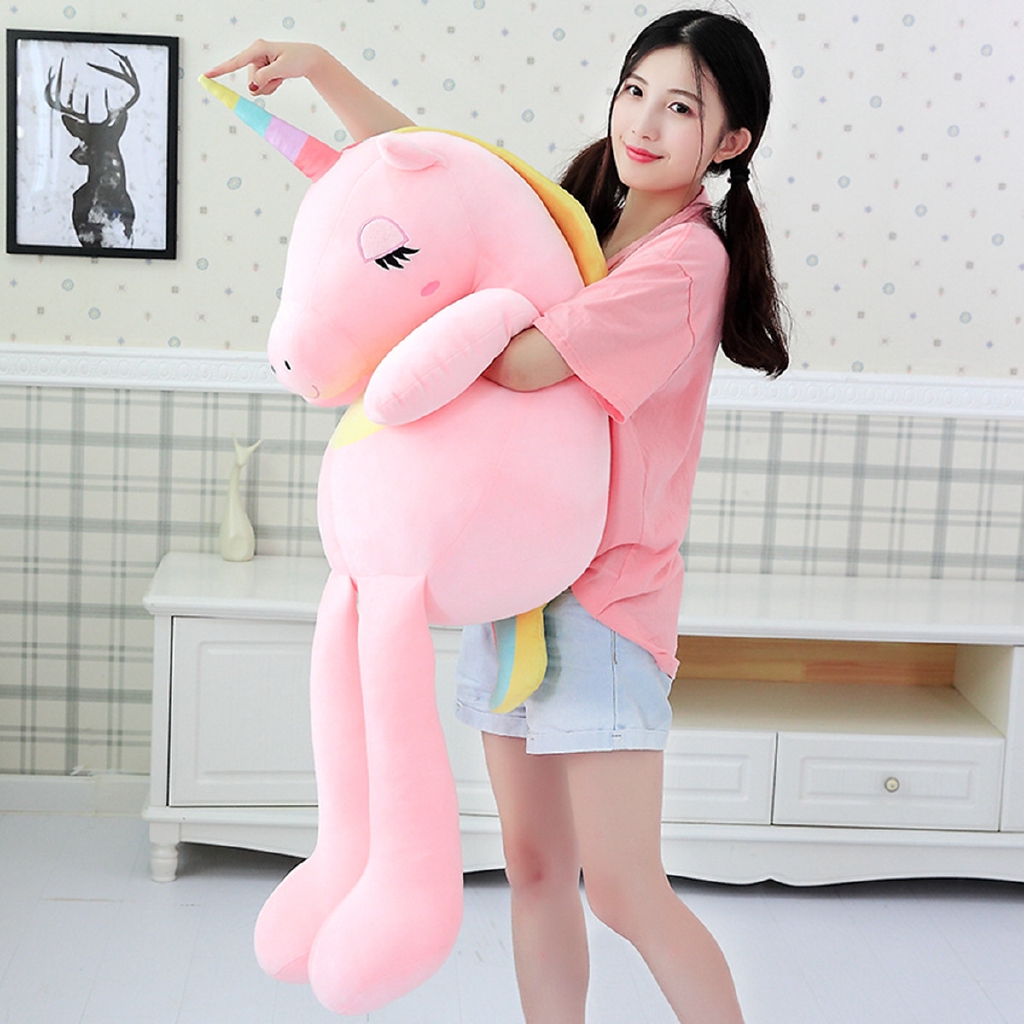 oversized unicorn plush