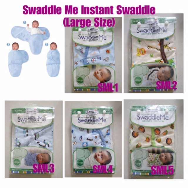 swaddle me large size