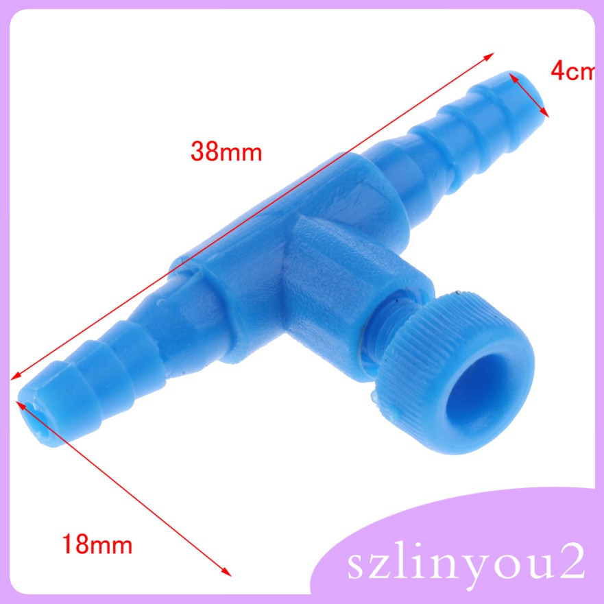 PACK 30 Fish Tank Airline Tube Hose Connector Check Valve Air Valve 