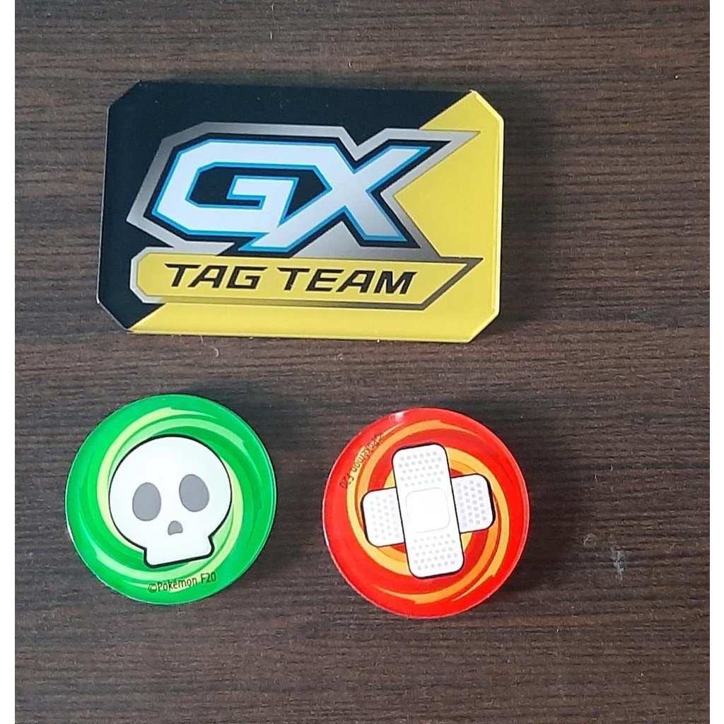 Pokemon TCG Acrylic GX marker & Status Indictors set | Shopee Singapore