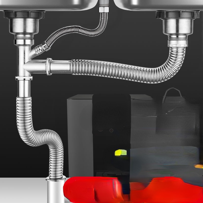 Kitchen Vegetable Basin Accessories Stainless Steel Water