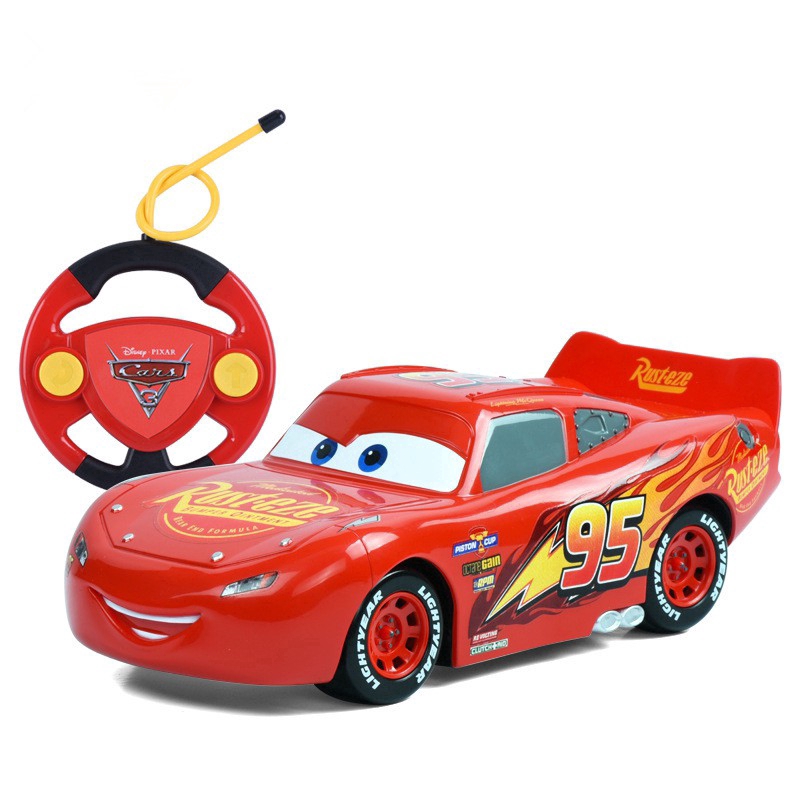 red racing car toy