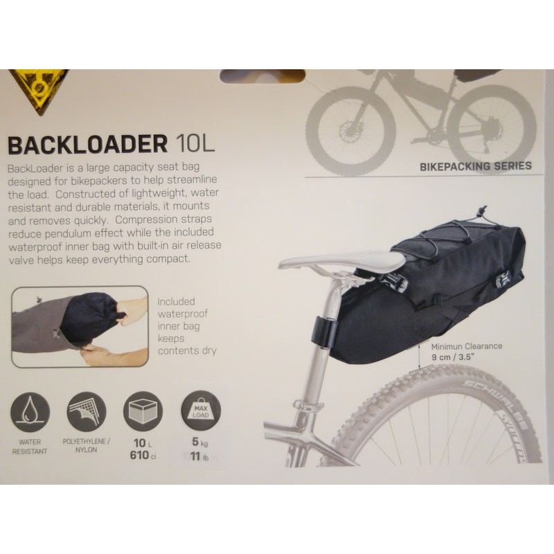 topeak back loader bag