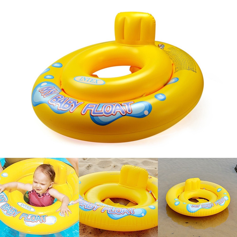 [SG SELLER] Kids Baby Children Swimming Flat Baby Swim Float Inflatable ...