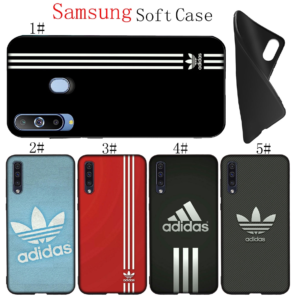 red adidas phone case