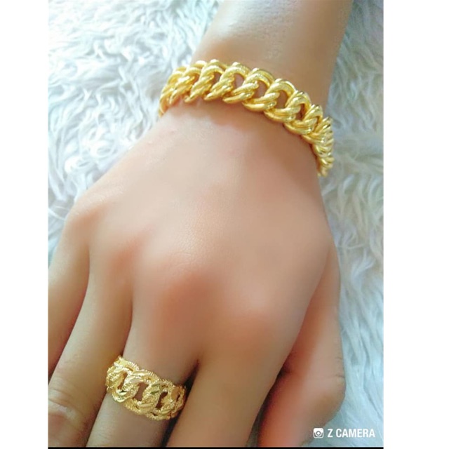 Cincin Emas 916 Design Baru