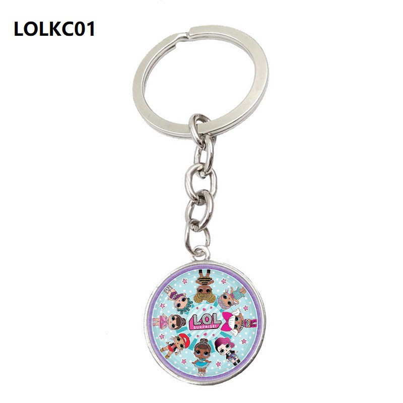 lol surprise doll keychain