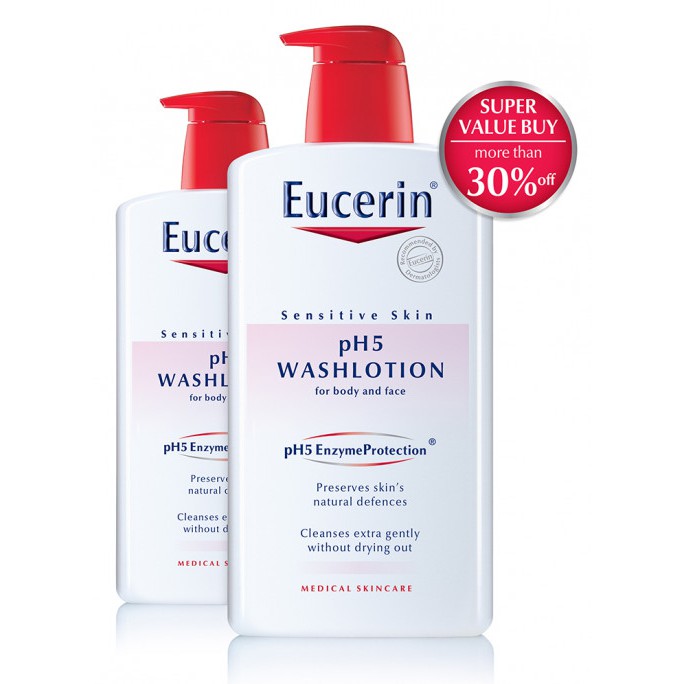 eucerin body cleanser