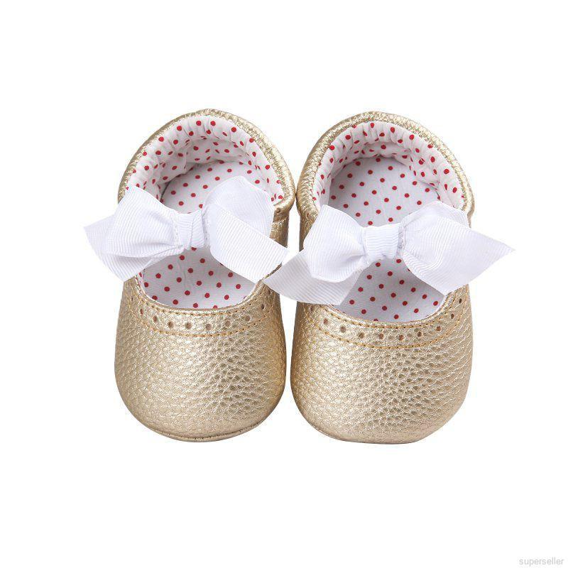 Newborn Baby Moccasin Soft Bottom PU Leather Shoes #8