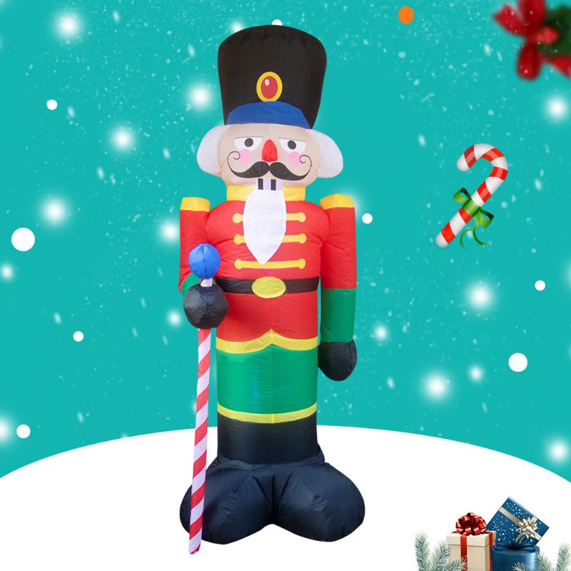 8 Feet Christmas Inflatables Giant Christmas Xmas Inflatable