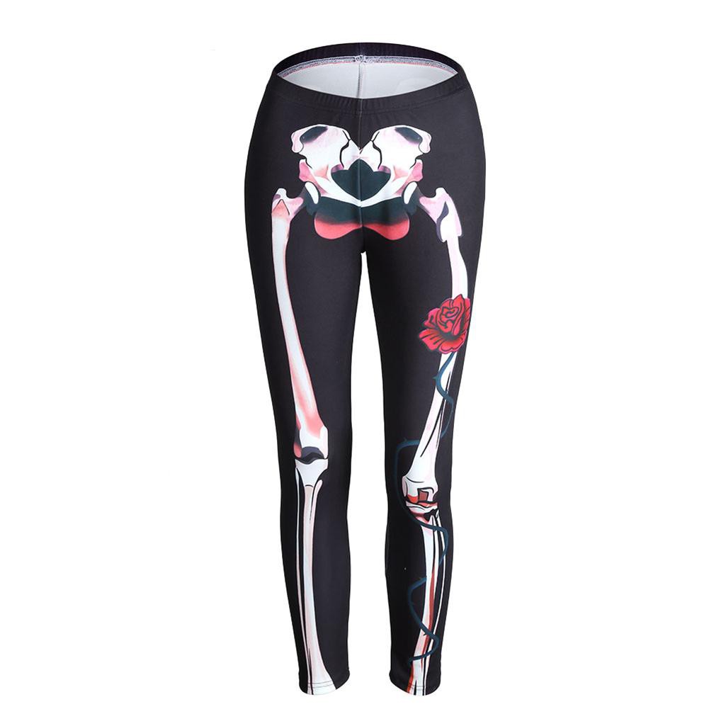 skeleton workout leggings