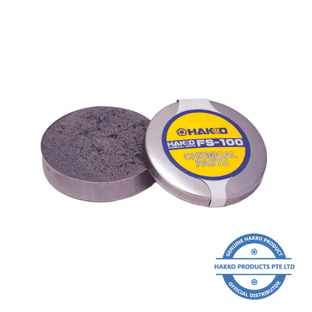 Hakko Fs 100 Tip Cleaning Paste Hakko Products Soldering Iron Cleaner Solder Head Tip Cleaner To Use With Wire Sponge Shopee Singapore