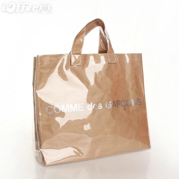 comme des garcons kraft bag