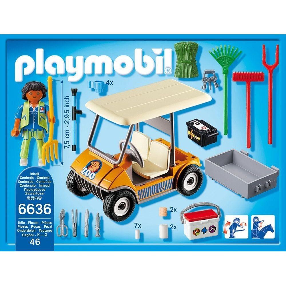 Playmobil hot sale zookeeper's cart