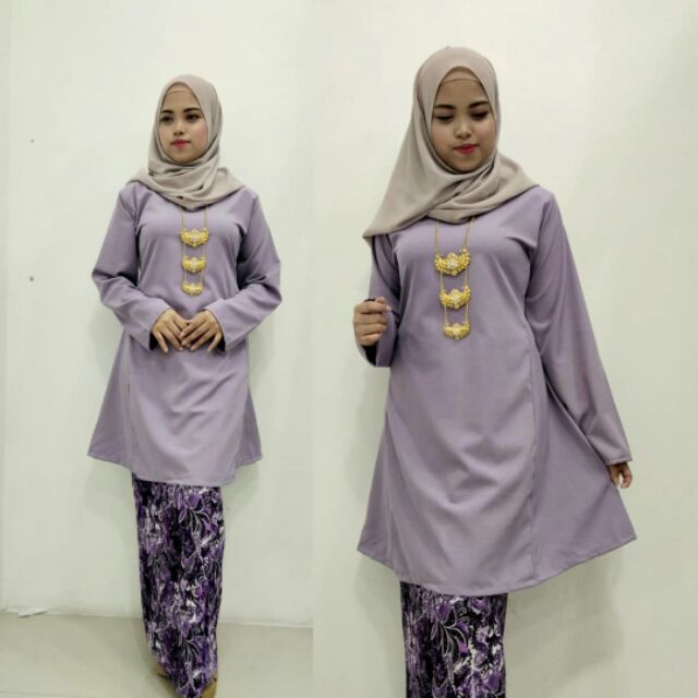 New design baju  kurung pahang Shopee  Singapore