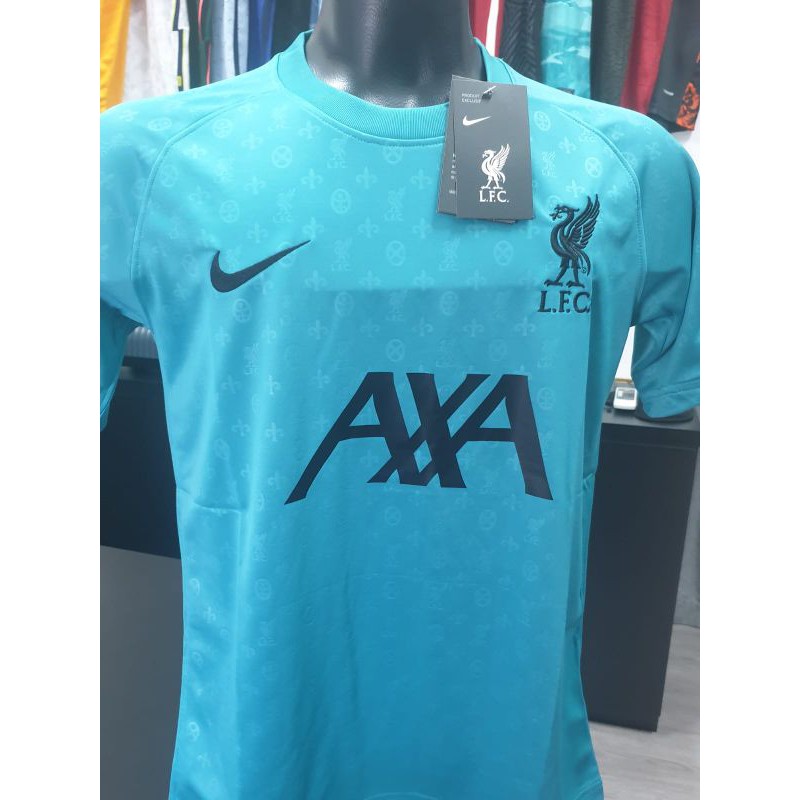 liverpool turquoise training top