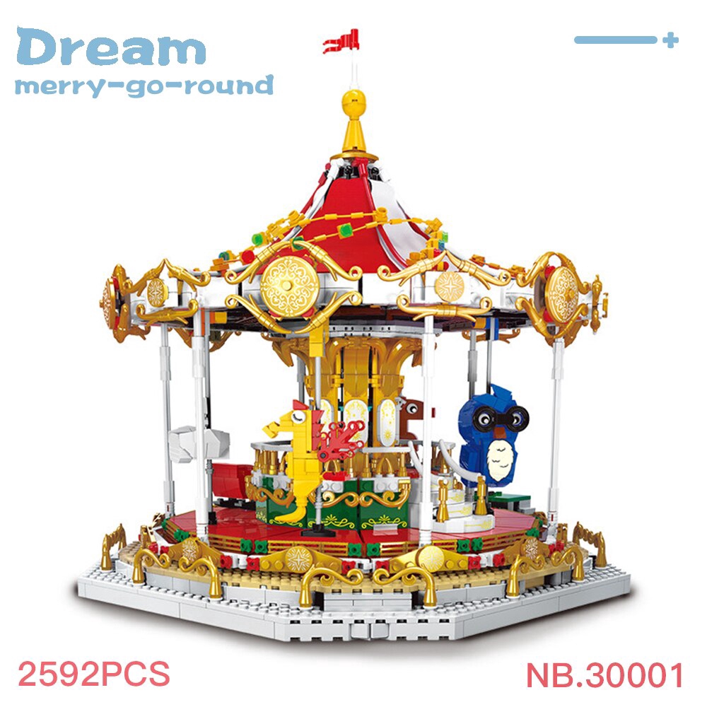 lego merry go round set