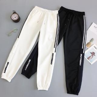 READY STOCK Korean Women's Harajuku Style Track Pants Hip Hop Sweatpants  Trousers Long Pants