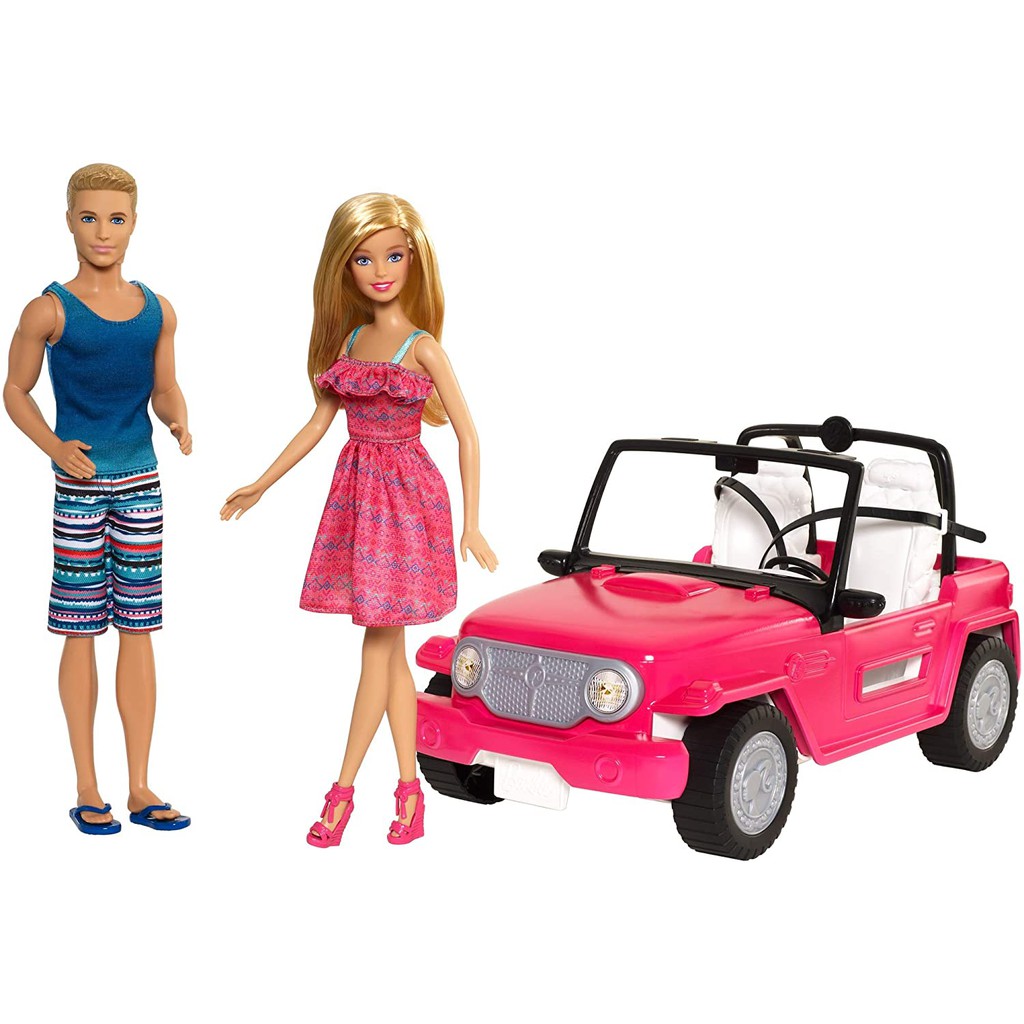 barbie and ken beach cruiser