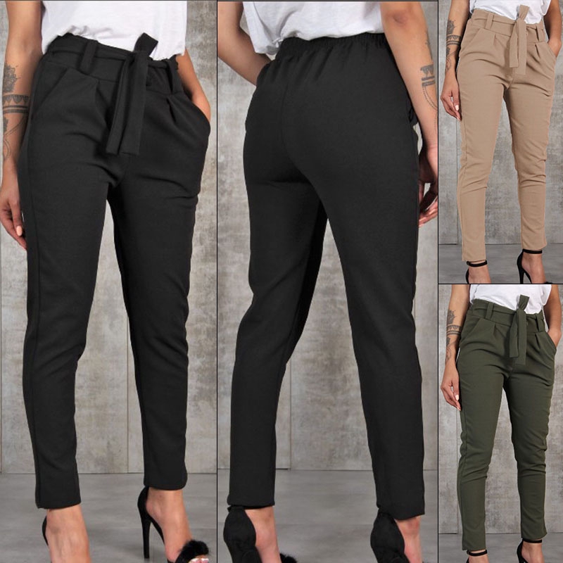 plus size skinny work pants