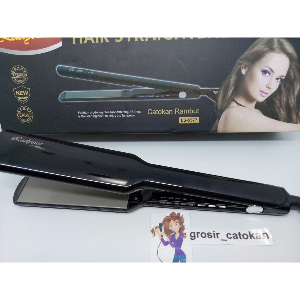 Catokan High Quality Ladystar Ls 5588 Catokan Plat Webar Quality Guaranteed Good Awesome Shopee Singapore