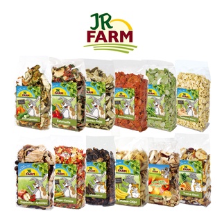 JR Farm Snacks for Small Pets Chinchilla Hamster Rabbit Pea Flakes Carrot Oat Fruits, Vegetable Banana Carob Strawberry #0