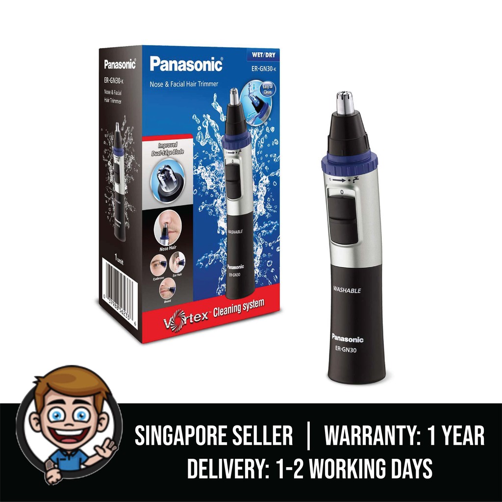 Panasonic Nose Hair Trimmer And Ear Hair Trimmer Er Gn30 K Men S