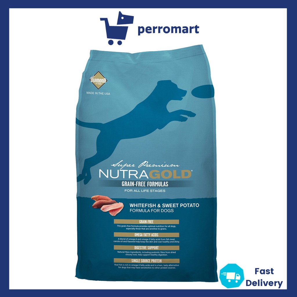 diamond naturals grain free whitefish and sweet potato