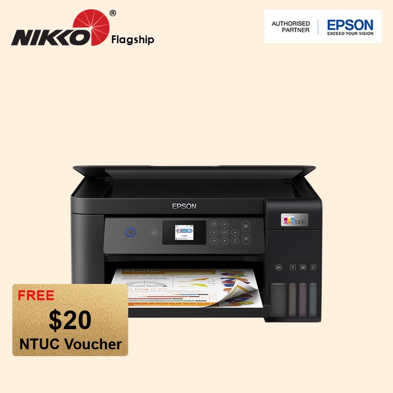 [Local Warranty] Epson EcoTank L4260 Replacement For L4160 Business Wi