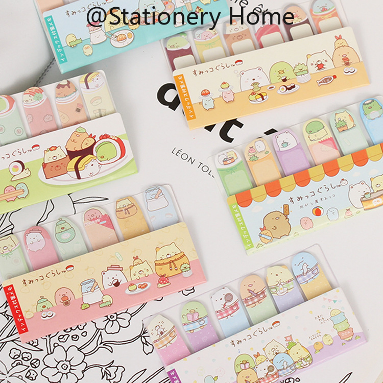 90PCS Cute Sumikko Gurashi Sticky Notes Japanese Cartoon Postit Note