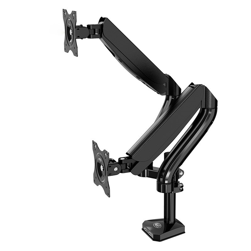 1732 inch TV/Monitor stand full motion Gas Strut Dual arm Desktop