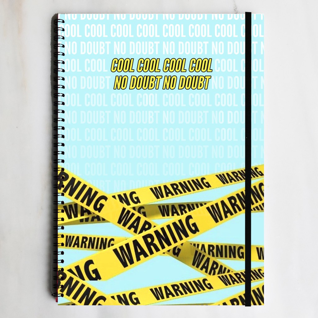 Brooklyn 99 Cool No Doubt Quote Spiral Notebook Diary Journal Notebook College School Note Book Shopee Singapore