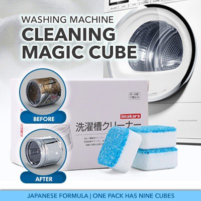 Bundle Of 2!!IMAKARA Washing Machine Cleaning Magic Cube.Japan Formula ...