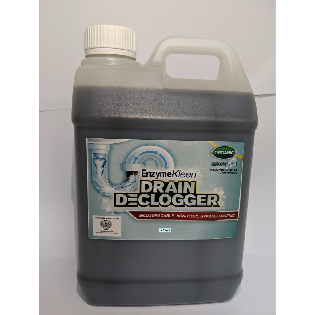 Organic Enzyme Drain Declogger 5L *Use only 100ml a day =0* Shopee Singapore