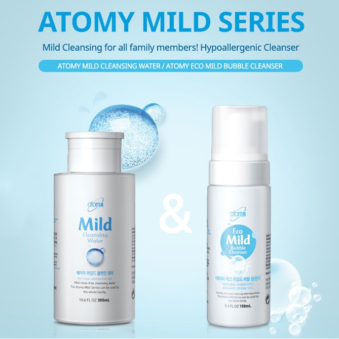 eco mild bubble cleanser atomy