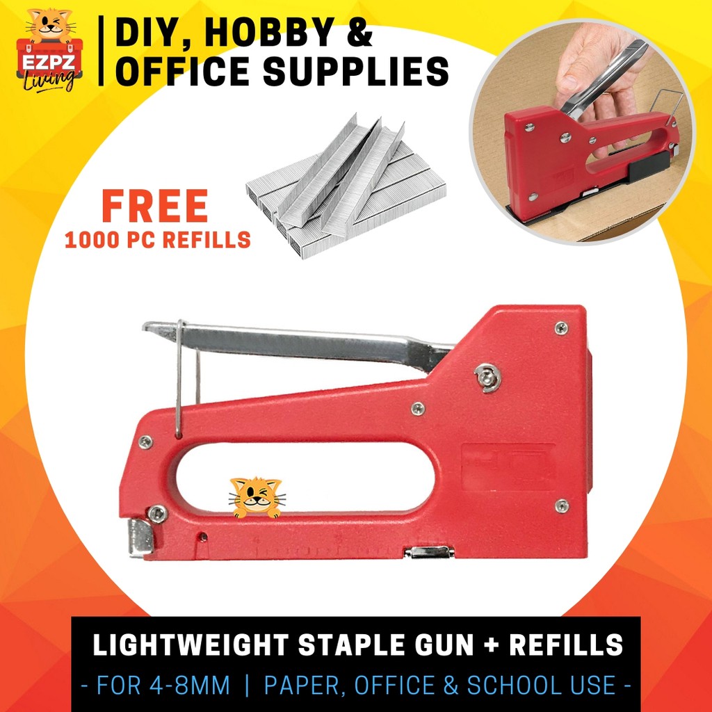 lightweight staple gun