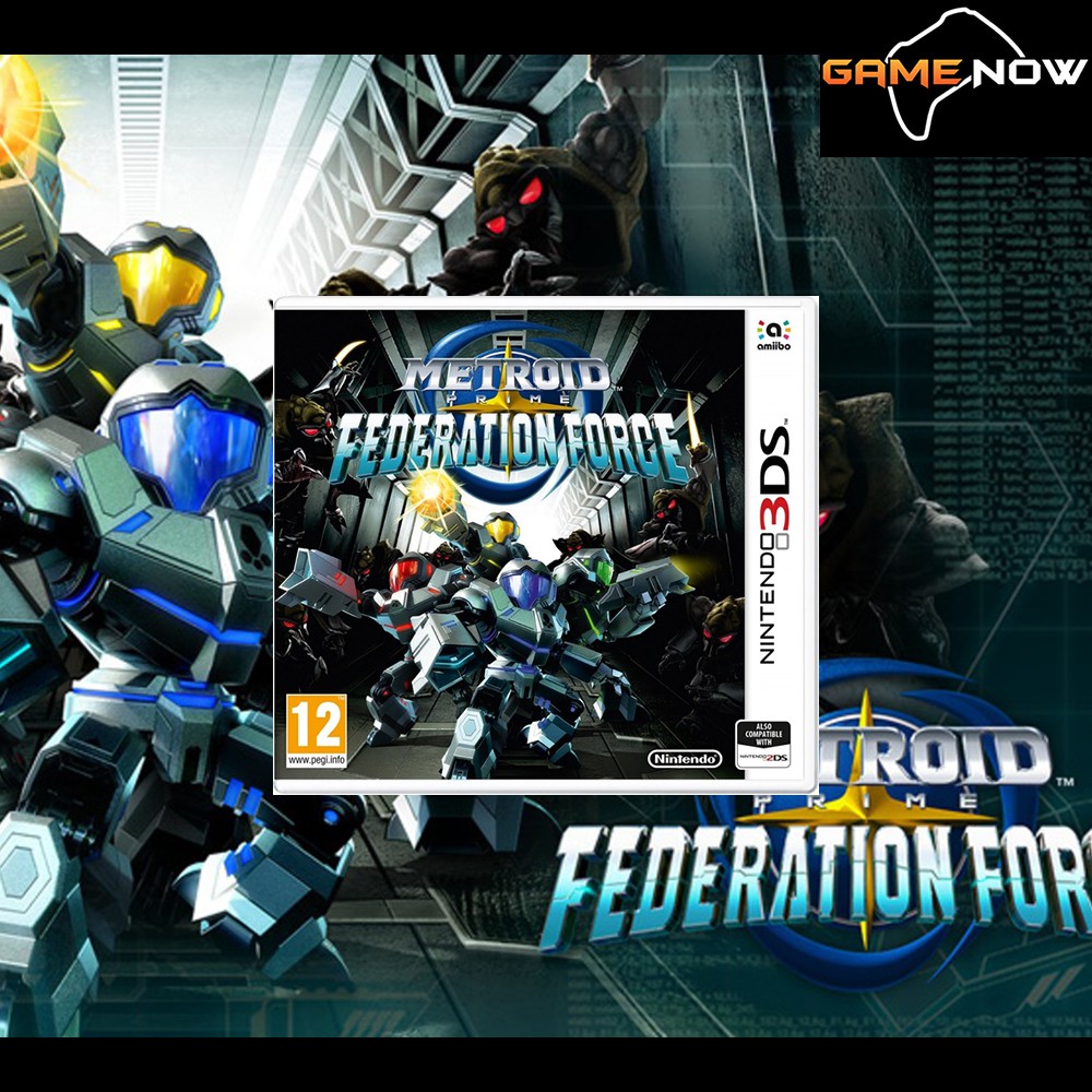 metroid prime federation force 3ds