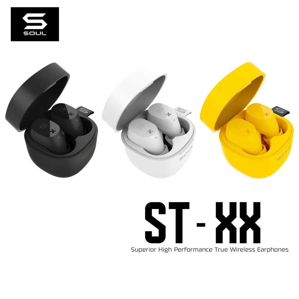 SOUL ST-XX True Wireless Bluetooth 5.0 In-Ear Earbuds (3 Colors Available | Shopee Singapore