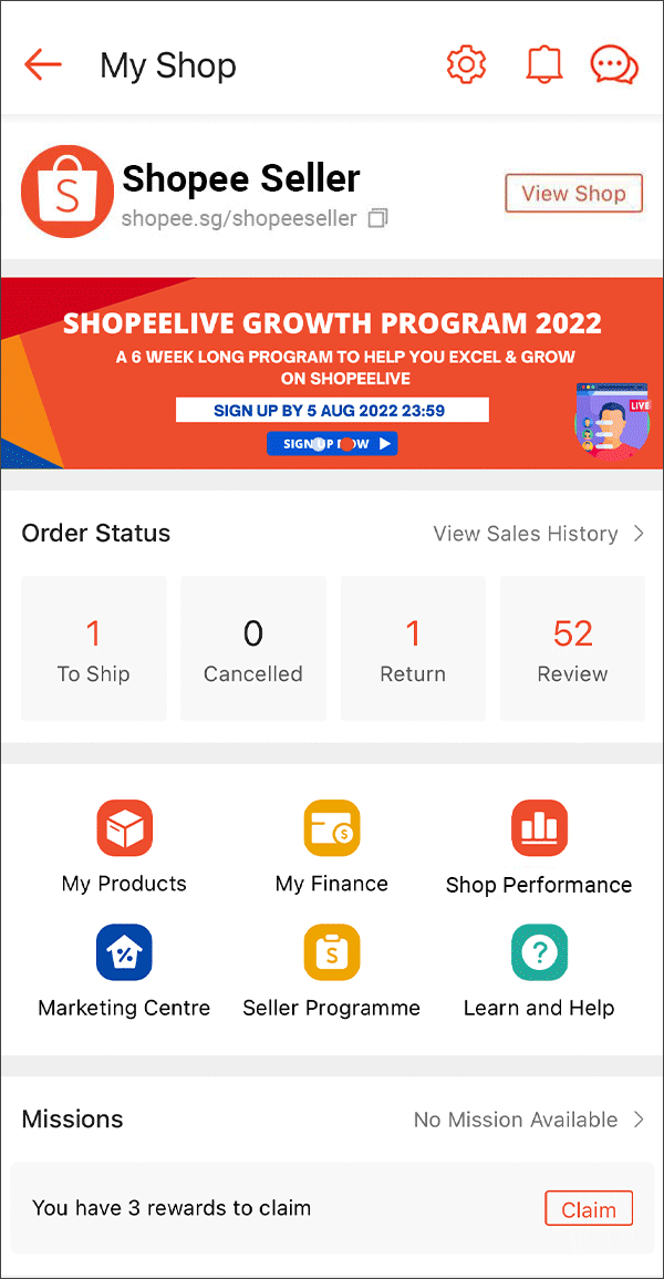 Chat Broadcast | SG Seller Education [Shopee]